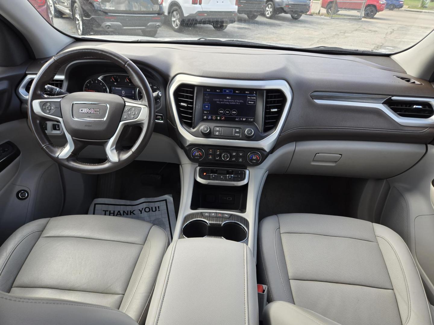 2020 Silver GMC Acadia SLT-1 FWD (1GKKNMLS8LZ) with an 3.6L V6 DOHC 24V engine, 6A transmission, located at 1842 Wirt Road, Houston, TX, 77055, (713) 973-3903, 29.805330, -95.484787 - Photo#17