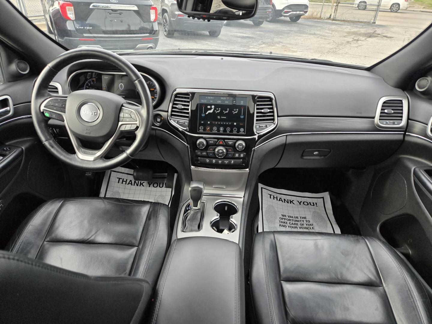 2021 Black /BLACK Jeep Grand Cherokee Limited 4WD (1C4RJFBG0MC) with an 3.6L V6 DOHC 24V engine, 8A transmission, located at 1842 Wirt Road, Houston, TX, 77055, (713) 973-3903, 29.805330, -95.484787 - Photo#16