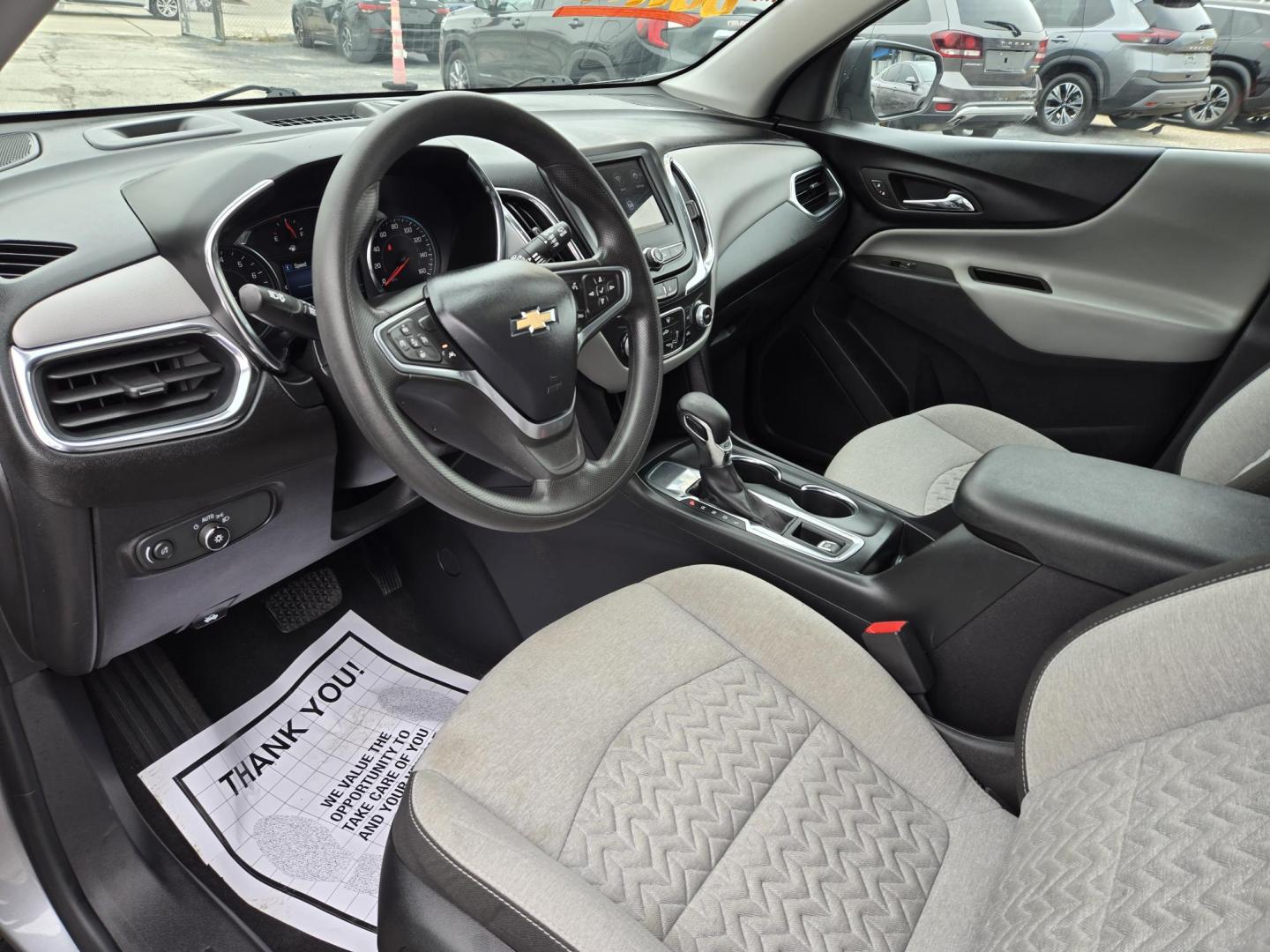 2023 Gray /SILVER Chevrolet Equinox (3GNAXHEG6PL) , located at 1842 Wirt Road, Houston, TX, 77055, (713) 973-3903, 29.805330, -95.484787 - Photo#8