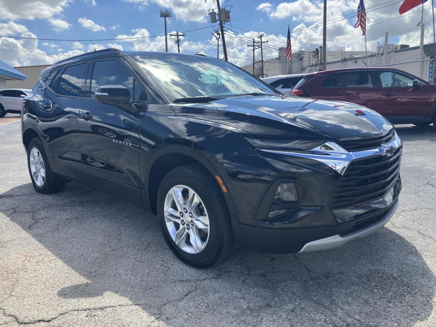 2022 Black /Black Chevrolet Blazer 2LT (3GNKBCR45NS) with an 2.0L L4 DOHC 16 TURBO engine, 9A transmission, located at 1842 Wirt Road, Houston, TX, 77055, (713) 973-3903, 29.805330, -95.484787 - Photo#24