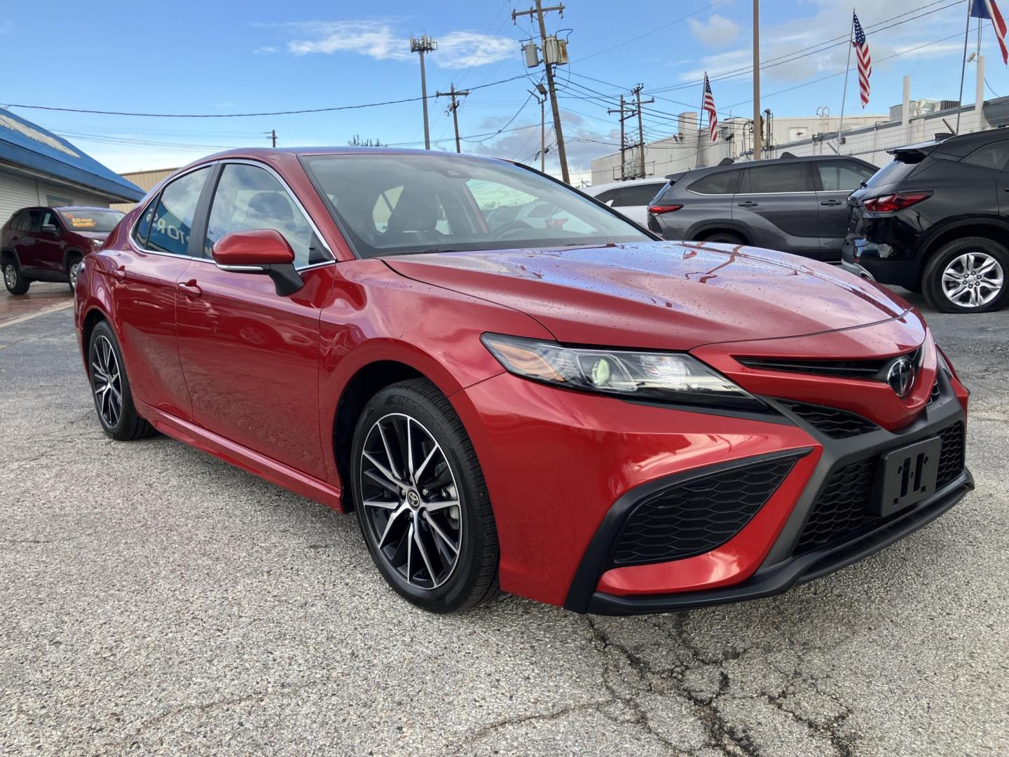 2024 Toyota Camry SE (4T1G11AK8RU) with an 2.5L L4 DOHC 16V engine, 8A transmission, located at 1842 Wirt Road, Houston, TX, 77055, (713) 973-3903, 29.805330, -95.484787 - Photo#6