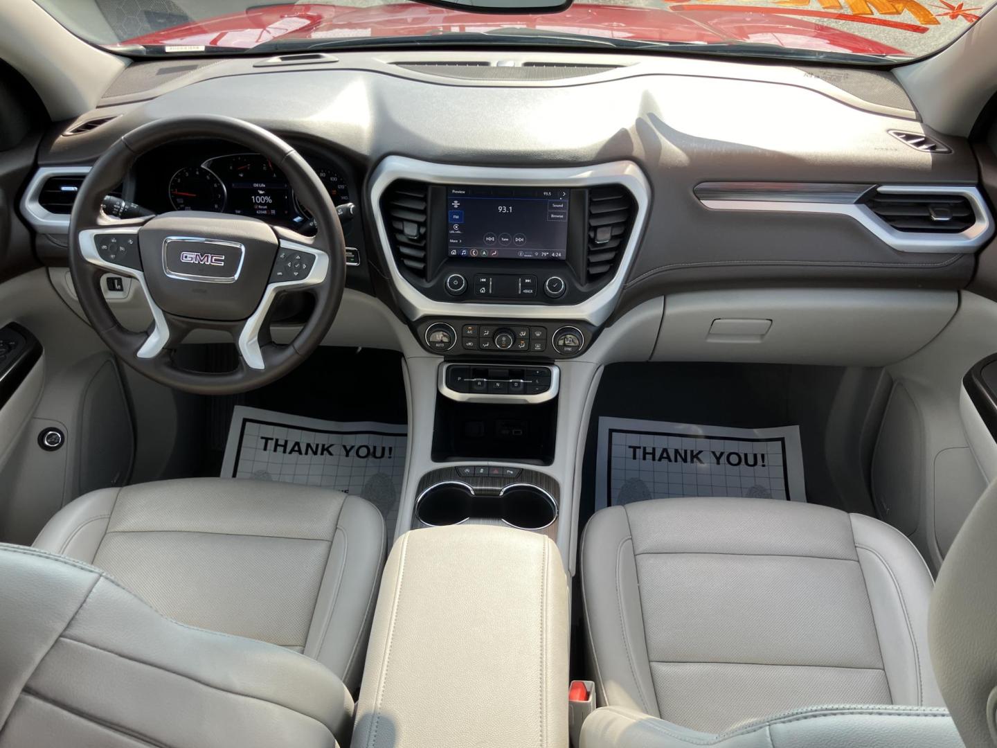 2023 Red /Gray GMC Acadia SLT AWD (1GKKNUL47PZ) with an 2.0L L4 DOHC 16V TURBO engine, 9A transmission, located at 1842 Wirt Road, Houston, TX, 77055, (713) 973-3903, 29.805330, -95.484787 - Photo#16