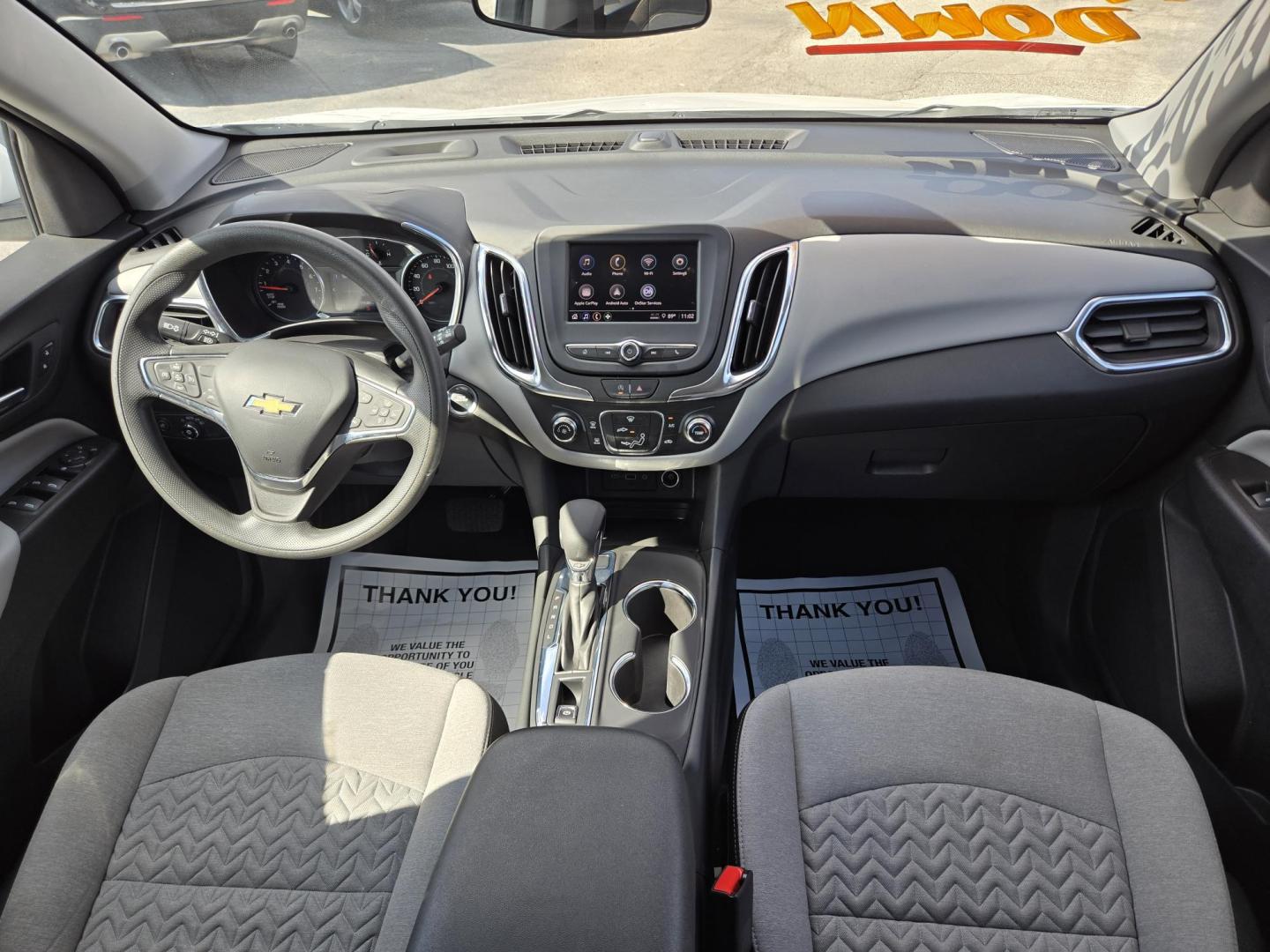 2023 White Chevrolet Equinox LT AWD (3GNAXUEG7PL) with an 1.5L L4 DOHC 16V TURBO engine, 6A transmission, located at 1842 Wirt Road, Houston, TX, 77055, (713) 973-3903, 29.805330, -95.484787 - Photo#16