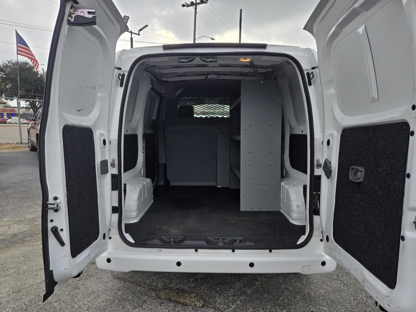 2021 White Nissan NV200 S (3N6CM0KN9MK) with an 2.0L L4 DOHC 16V engine, CVT transmission, located at 1842 Wirt Road, Houston, TX, 77055, (713) 973-3903, 29.805330, -95.484787 - Photo#12