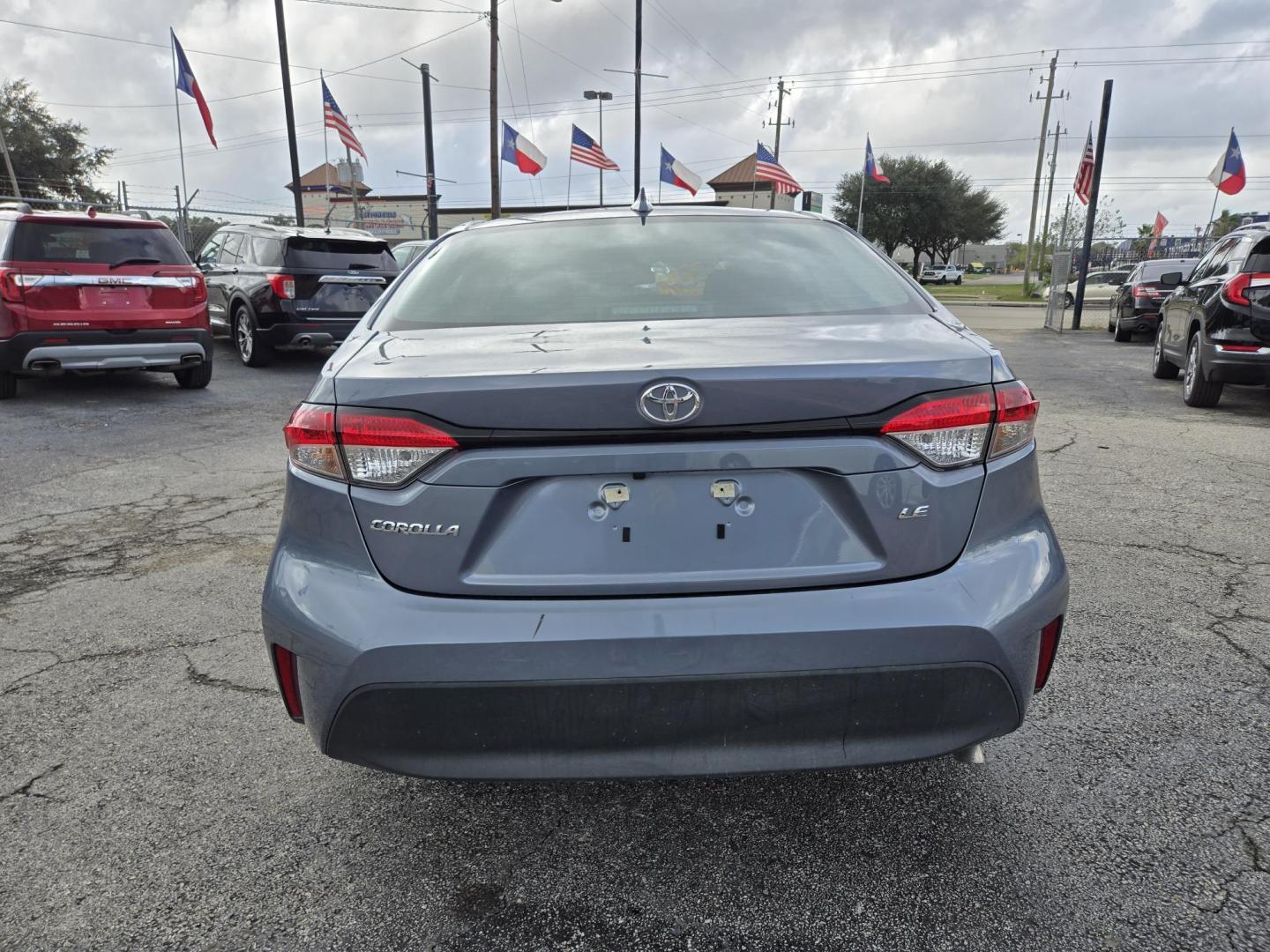 2024 Celestite Toyota Corolla LE (5YFB4MDE9RP) with an 2.0L L4 DOHC 16V engine, CVT transmission, located at 1842 Wirt Road, Houston, TX, 77055, (713) 973-3903, 29.805330, -95.484787 - Photo#3