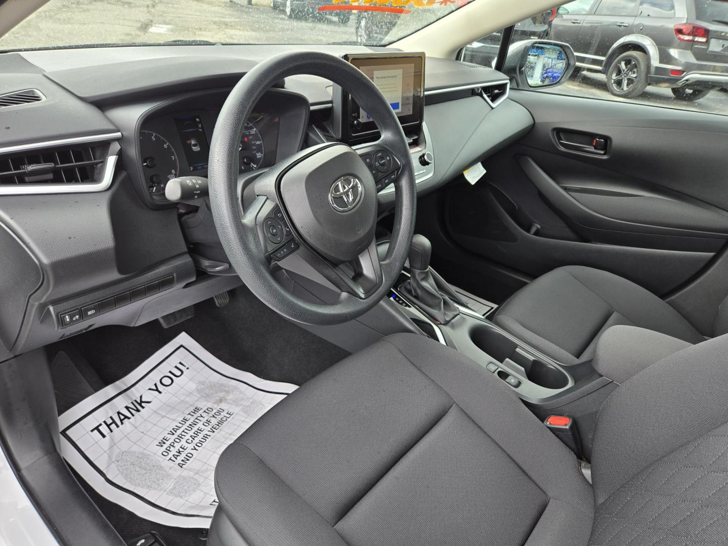 2024 White Toyota Corolla LE (5YFB4MDE7RP) with an 2.0L L4 DOHC 16V engine, CVT transmission, located at 1842 Wirt Road, Houston, TX, 77055, (713) 973-3903, 29.805330, -95.484787 - Photo#8