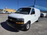 2019 White /Gray Chevrolet Express 2500 Cargo (1GCWGAFG9K1) with an 6.0L V8 OHV 16V FFV engine, 6A transmission, located at 1842 Wirt Road, Houston, TX, 77055, (713) 973-3903, 29.805330, -95.484787 - Photo#0