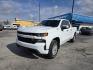 2020 White Chevrolet Silverado 1500 Work Truck Double Cab 4WD (1GCRYAEF8LZ) with an 5.3L V8 OHV 16V engine, 6A transmission, located at 1842 Wirt Road, Houston, TX, 77055, (713) 973-3903, 29.805330, -95.484787 - Photo#0